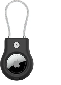 Belkin Secure Holder mit Drahtseil für Apple AirTag schwarz