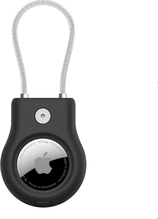 Belkin Secure Holder mit Drahtseil für Apple AirTag schwarz
