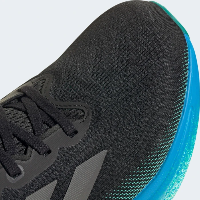 adidas Supernova Rise 2 core black/iron metalic/glory green (Herren)