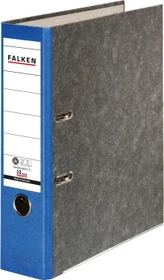 Falken Wolkenmarmor Ordner 2-Ring Recycling, 80mm, A4, blau