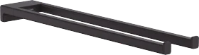 Hansgrohe AddStoris Handtuchhalter zweiarmig mattschwarz