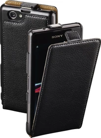 Hama Smart Case für Sony Xperia Z1 Compact, schwarz (00088939)