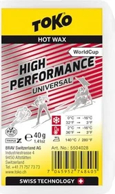 Toko High Performance Hot Gleitwax Universal 40g Wachs