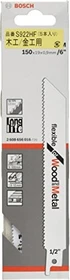Bosch Professional S922HF Flexible for Wood and Metal Säbelsägeblatt, 5 Stück