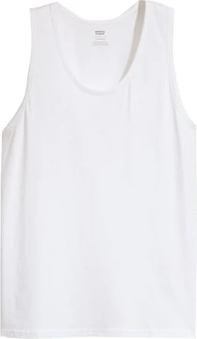 Levi's Housemark Shirt ärmellos bright white (Herren)