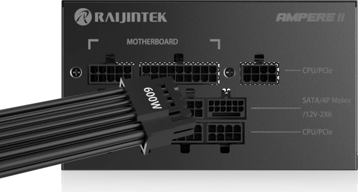 Raijintek AMPERE II 1000 WHITE 1000W, ATX 3.1