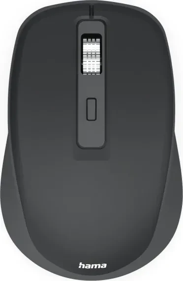 Hama WM-450 Silent Wireless Multi-Device Mouse schwarz/grau, USB/Bluetooth