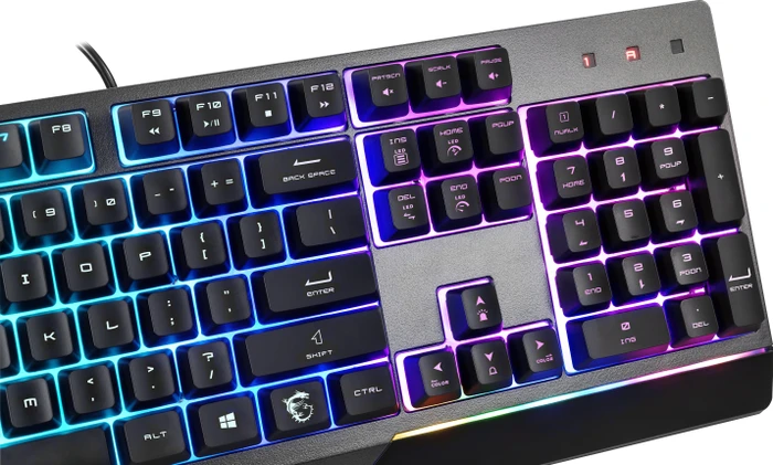 MSI Vigor GK30, LEDs RGB, USB, ES