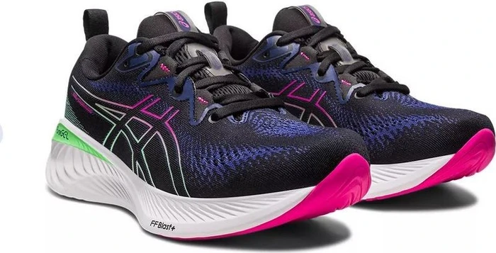 Asics Gel-Cumulus 25 black/pink rave (Damen)