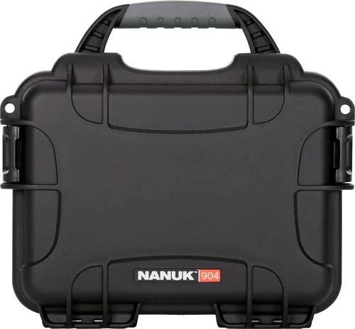 Nanuk 904 Schutzkoffer mit Schaumstoff schwarz