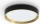 Philips Hanno SS RD LED-Deckenleuchte 2700K schwarz/gold (929004115801)