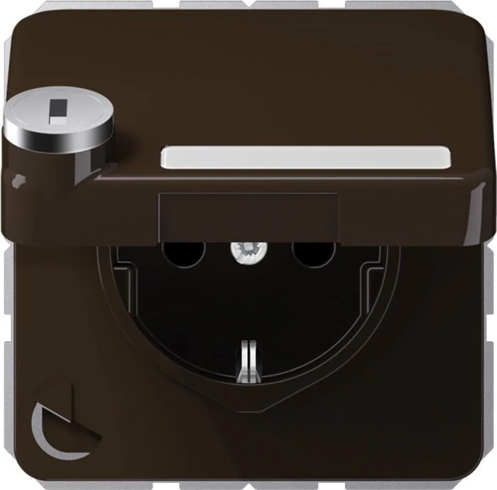 Jung Serie CD SCHUKO Steckdose 16A 250V, braun