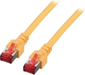 EFB Elektronik Patchkabel, Cat6, S/FTP, RJ-45/RJ-45, 40m, gelb