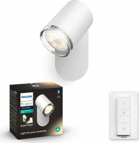 Philips Hue White Ambiance Adore Spot 1-flammig weiß