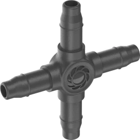 Gardena Micro-Drip-System 4-Wege-Kupplung 4.6mm, 10 Stück