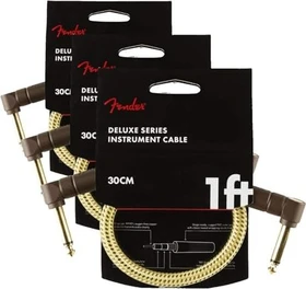 Fender Deluxe Series Instrument Cable Tweed 30cm