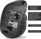 Elecom EX-G M-XT3DRBK Wireless Trackball schwarz, Rechtshänder Vorschaubild