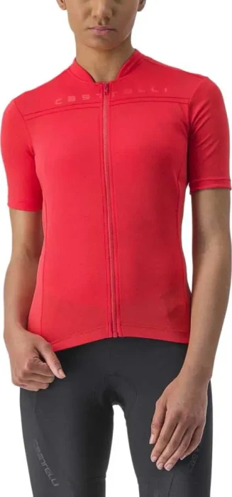 Castelli Anima 4 Trikot kurzarm hibiscus (Damen)