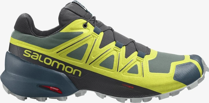 Salomon Speedcross 5 duck green/black/evening primrose (Herren)