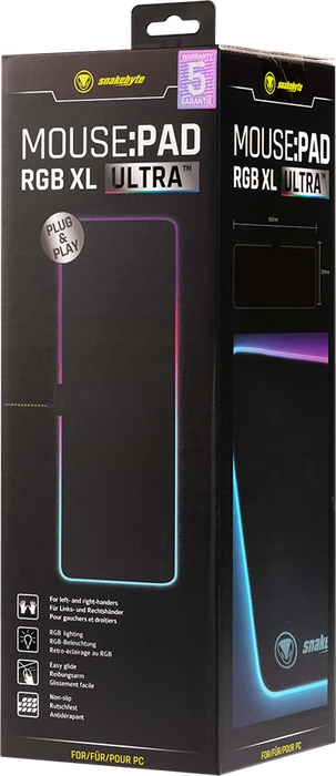Snakebyte Mouse:Pad Ultra RGB XL