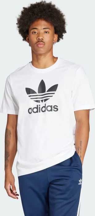 adidas Adicolor Trefoil T-Shirt kurzarm weiß (Herren)
