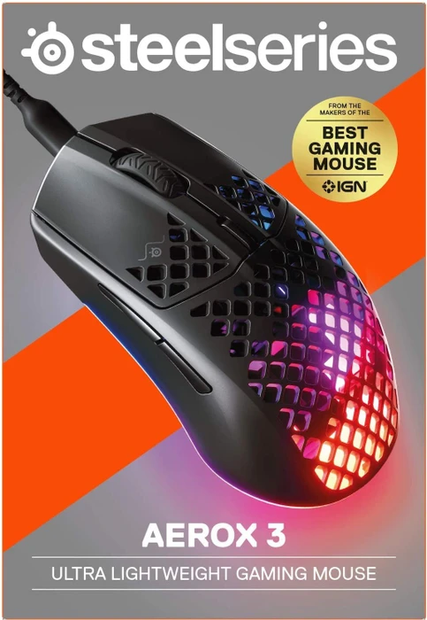 SteelSeries Aerox 3 schwarz, USB