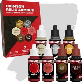 Army Painter Warpaints Fanatic Combat Se7ens Crimson Relic Armour Farbset, 7-tlg.