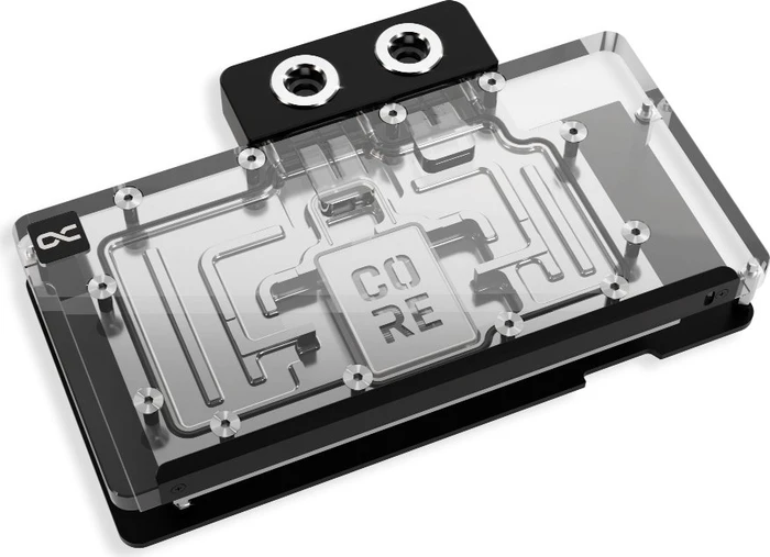 Alphacool Core RX 9070 XT Swift + Quicksilver mit Backplate