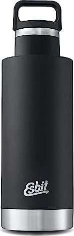 Esbit Sculptor Standard Mouth Isolierflasche 750ml schwarz