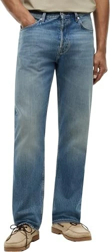 Tommy Hilfiger Relaxed Straight Leg mit Whisker-Effekt Jeans ken blue (Herren)