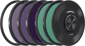 Freewell 5er Pack Magnetischer Quick Swap CPL + UV + ND8 + ND64 + ND1000 Filter 77mm