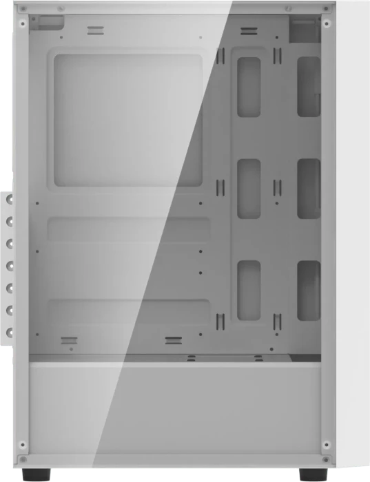 DarkFlash A290 White, Glasfenster