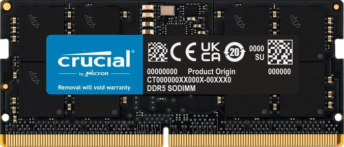Crucial Basics SO-DIMM 16GB, DDR5-4800, CL40
