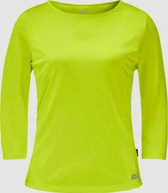 Jack Wolfskin JWP Funktionsshirt 3/4 bright lime (Damen)
