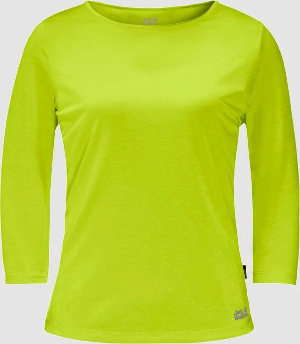 Jack Wolfskin JWP Funktionsshirt 3/4 bright lime (Damen)