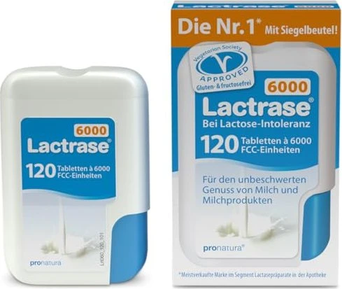 Lactrase 6000 Mini-Tabletten, 120 Stück