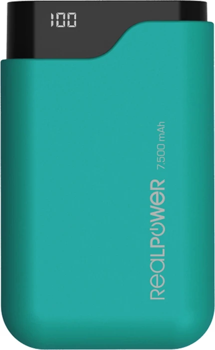 Ultron Powerbank RealPower PB-7500C grün