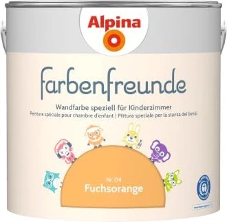 Alpina Farben Farbenfreunde Nr. 04 innen fuchsorange, 2.5l