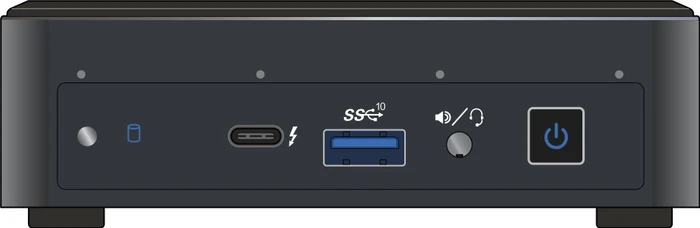 ASUS NUC 11 Performance Kit - Slim - Panther Canyon - NUC11PAKi3 / RNUC11PAKI30000, ohne Netzkabel