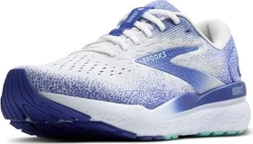Brooks Ghost 16 white/amparo blue/limpet shell (Damen)