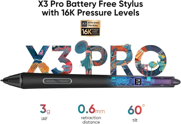 XP-Pen Deco Pro MW Gen 2, schwarz/grau, mit X-Fernbedienung