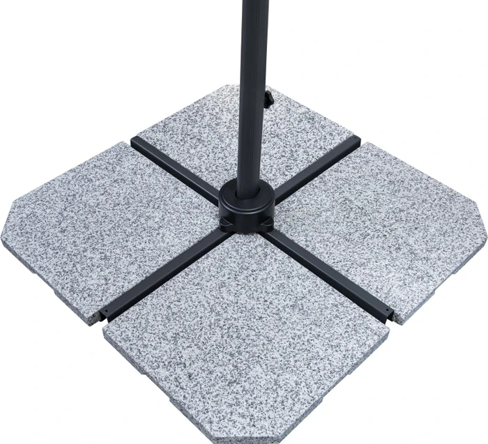 Doppler Granitplatte Sonnenschirmständer 25kg 50x50cm
