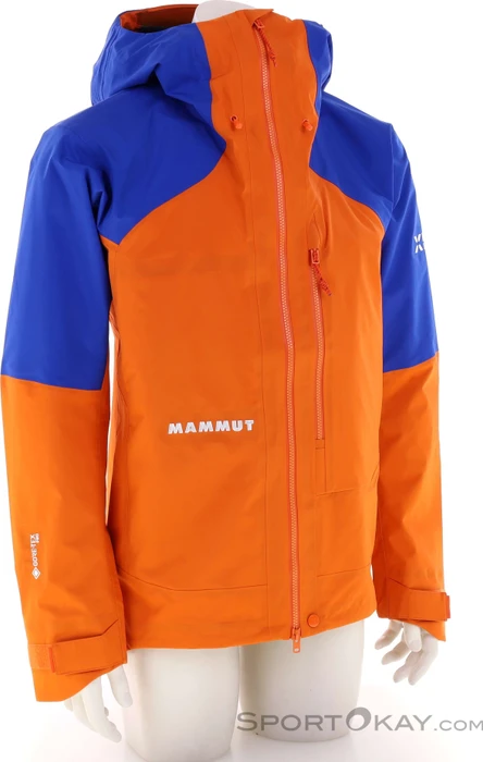 Mammut Eiger Nordwand Advanced HS Hooded Funktionsjacke eiger orange/eiger blue (Herren)