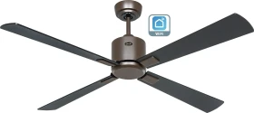 CasaFan Eco Neo III 92 BZ-SW/TK WiFi Deckenventilator schwarz/teak