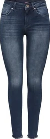ONLY Skinny Mid Blush Jeans blue black denim (Damen)