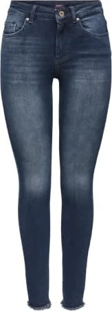 ONLY Skinny Mid Blush Jeans blue black denim (Damen)
