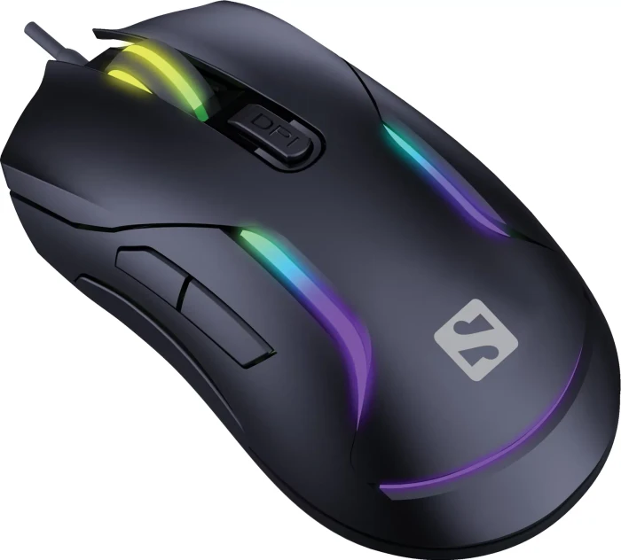 Sandberg LightFlow 6D Gaming Mouse, schwarz, USB