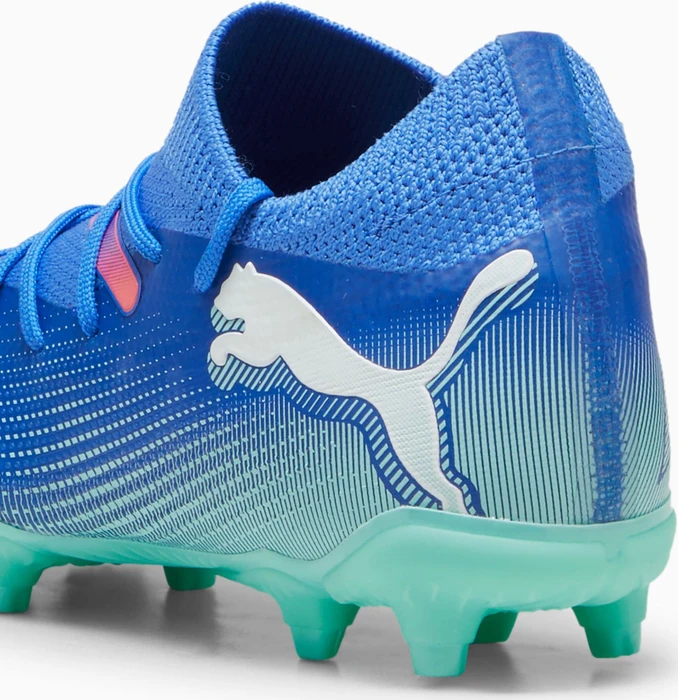Puma Future 7 Match FG/AG bluemazing/puma white/electric peppermint (Junior)