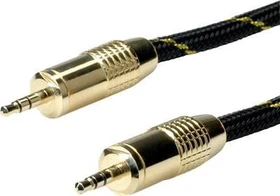 Roline / Secomp Gold 3.5mm Klinke Kabel 5m