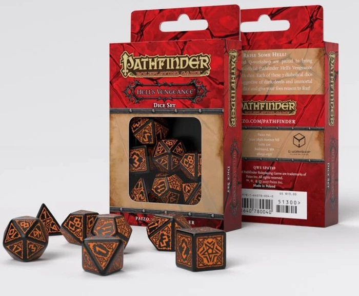 Q-Workshop Würfelset Pathfinder - Hell's Vengeance